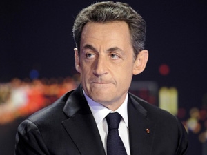 Tổng thống Nicolas Sarkozy.